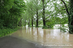 Gerhard Willhalm - Hochwasser an der Isar