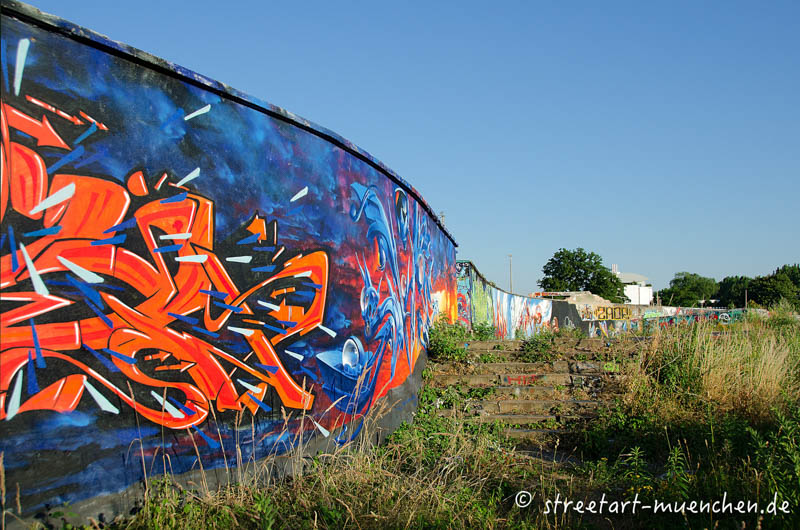 Graffiti - Schlachthof - Juli 2013