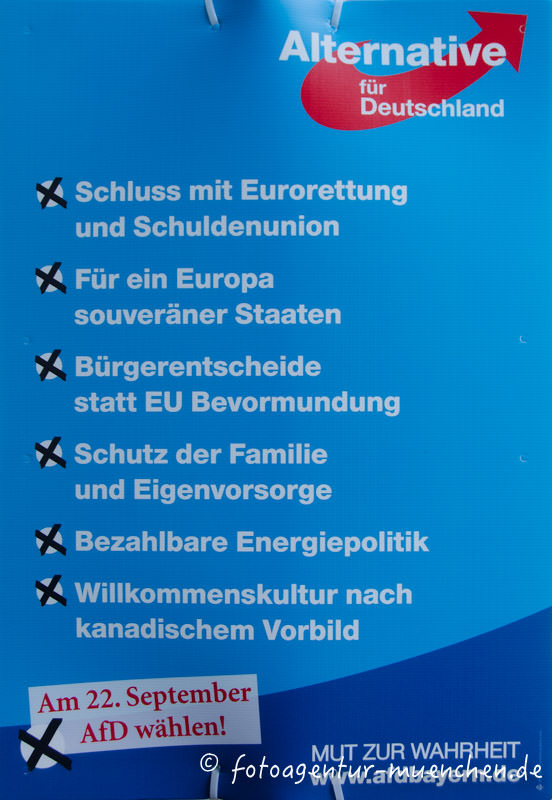 Wahlplakat Landtagswahl - 