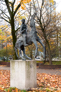 Fischer Alexander - Pferd mit Reiter