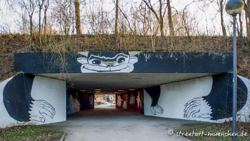Graffiti - Unterführung Ständlerstraße