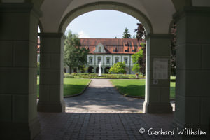 Benediktbeuern - Kloster Benediktbeuern - Innenhof