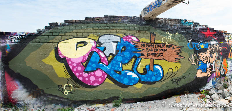 Graffiti - Viehhof München
