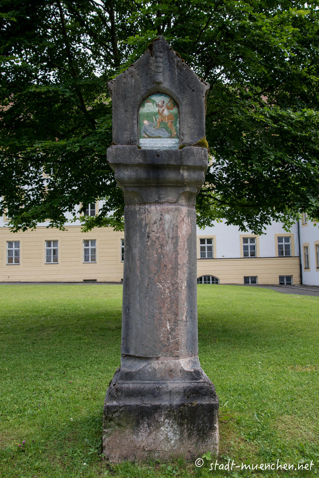 Schwedenstein in Kloster Ettal