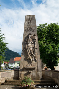 Oberammergau - Kriegerdenkmal in Oberammergau