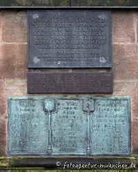 Nürnberg - Kriegsgedenktafeln