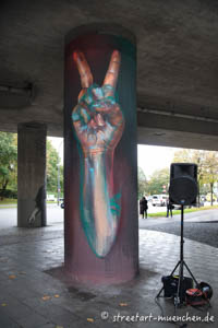 Gerhard Willhalm - Graffiti Candidbrücke
