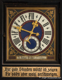 München - Uhr im Neuen Rathaus