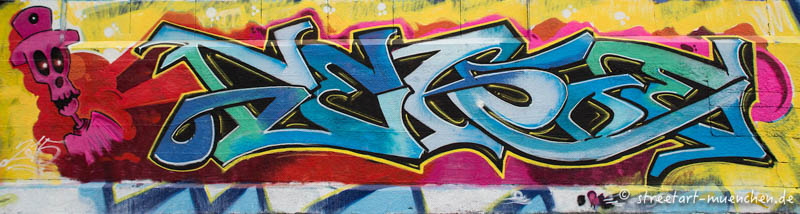 Graffiti in der Tumblingerstraße