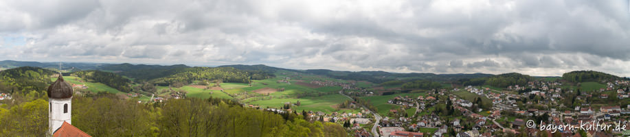Falkenstein - Blick von der Burg Falkenstein