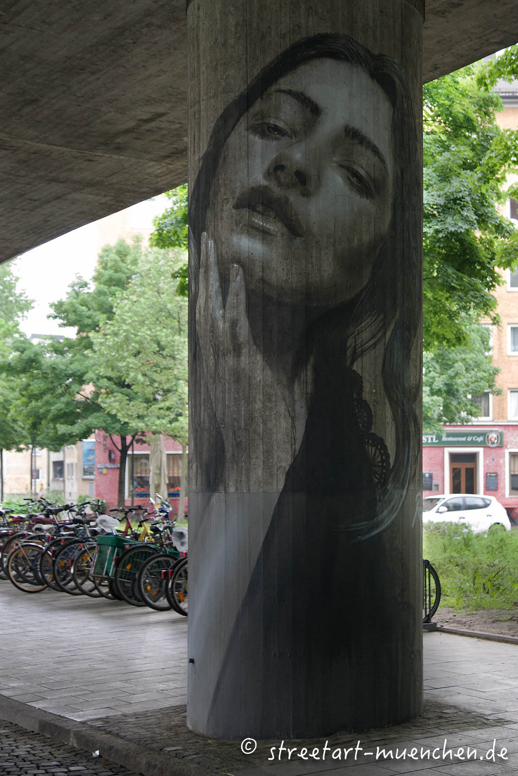 Graffiti Candidbrücke