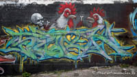 München - Graffiti im Viehhof
