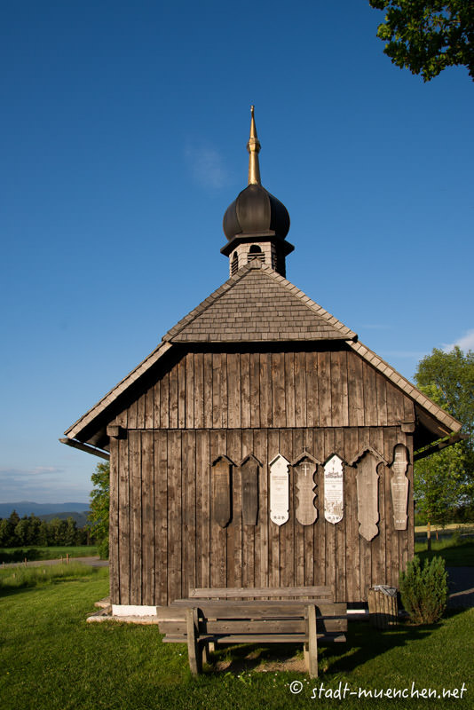 Totenbretter Dorfkapelle Weißenstein