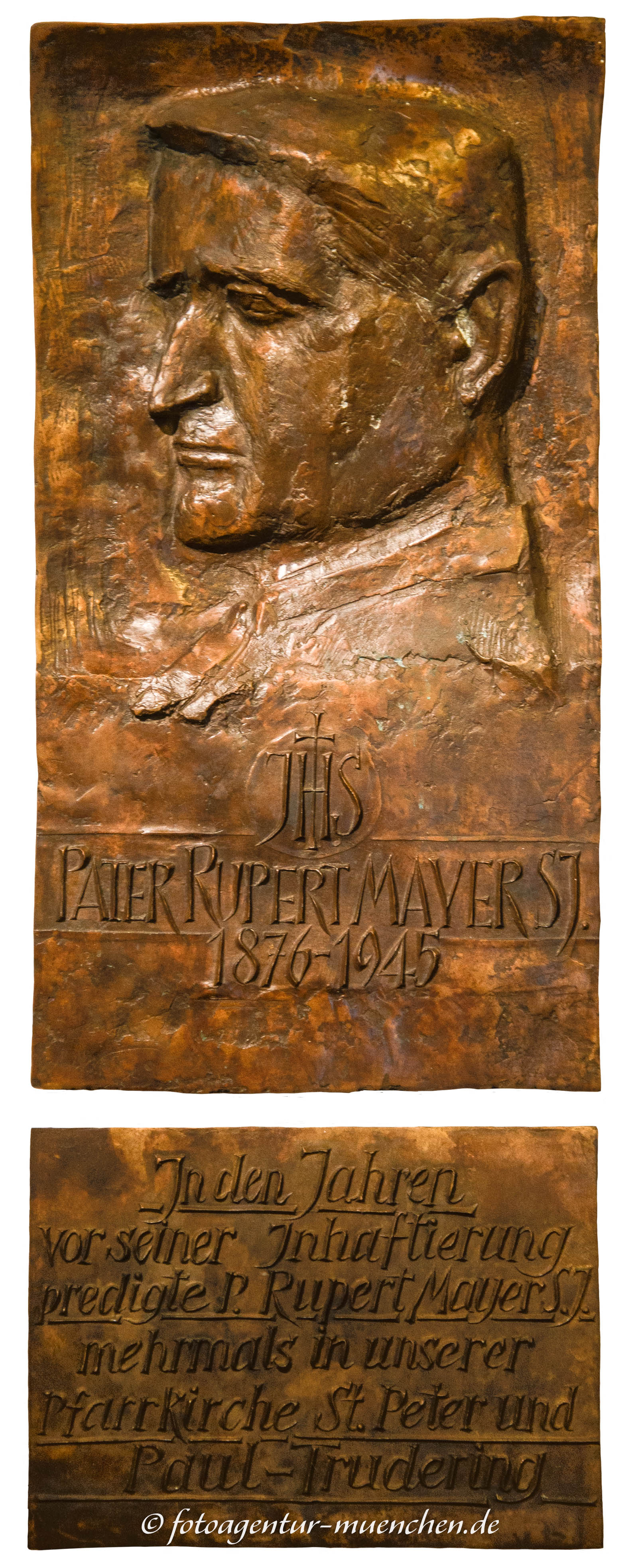 Gedenktafel - Pater Rupert Mayer