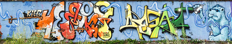 Graffiti im Viehhof