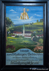 Votivbild zum 250 Gedächtnis 