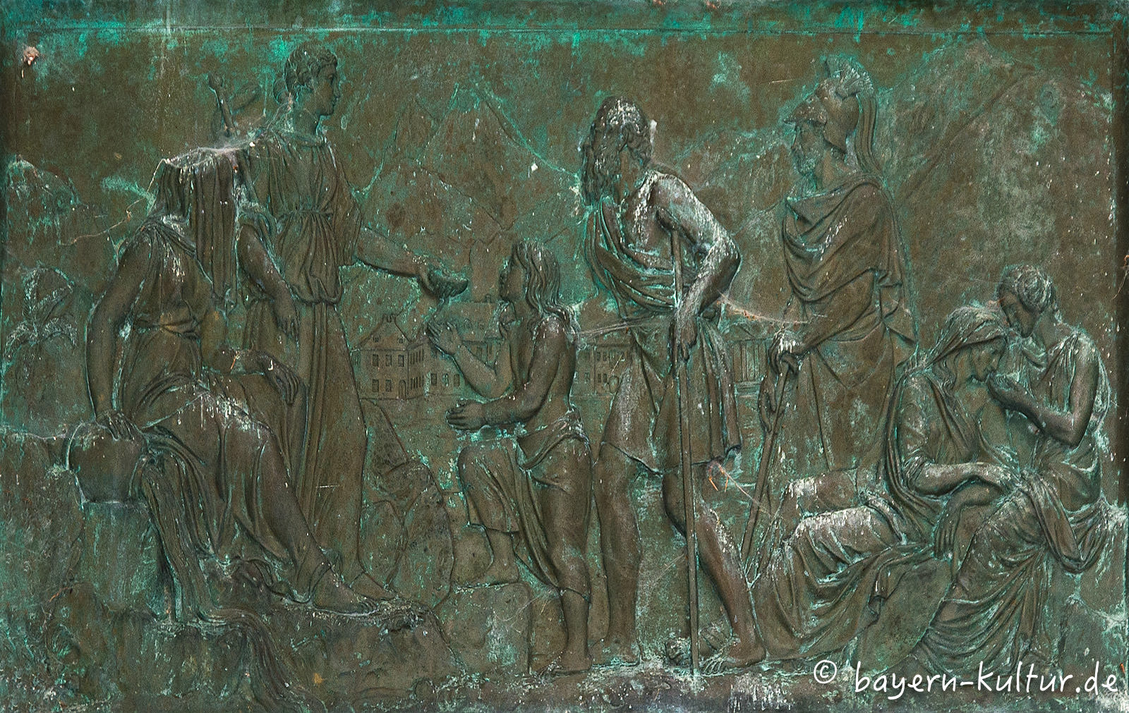 Relief am Königsdenkmal
