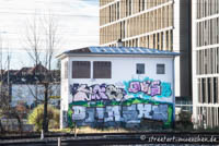  - Graffiti S-Bahnstation Laim