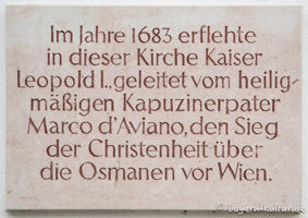 Gerhard Willhalm - Gedenktafel Kaiser Leopold I.
