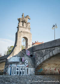 Gerhard Willhalm - Graffiti - Wittelsbacherbrücke