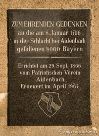 Gerhard Willhalm - Gedenktafel Bauernschlacht am Handlberg