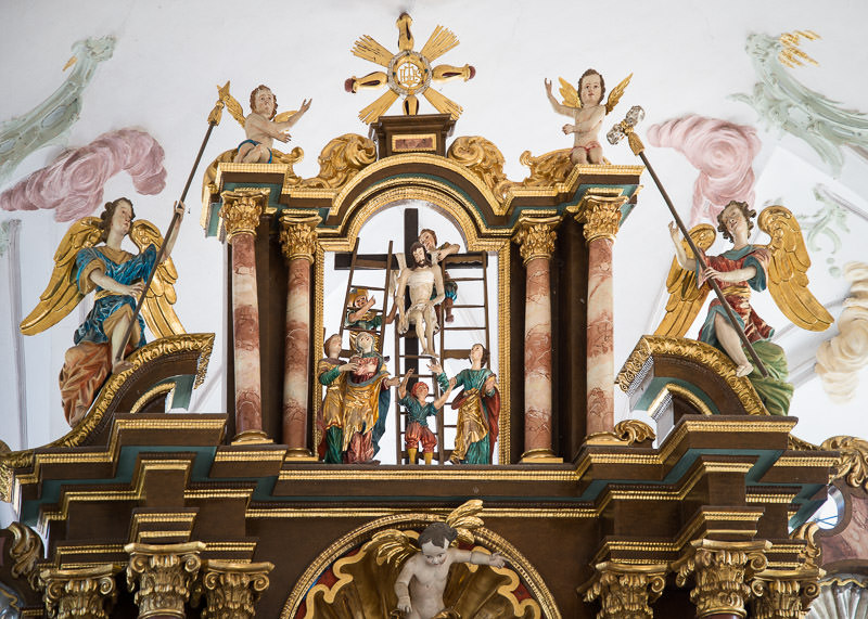 Kreuzabnahme in der Wallfahrtskirche St. Heinrich