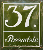  - Hausnummer Possartstraße