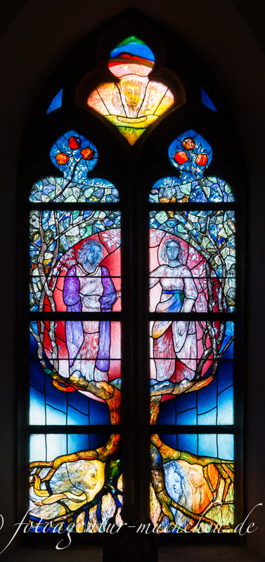 Kirchenfenster im Münster S. Johannes