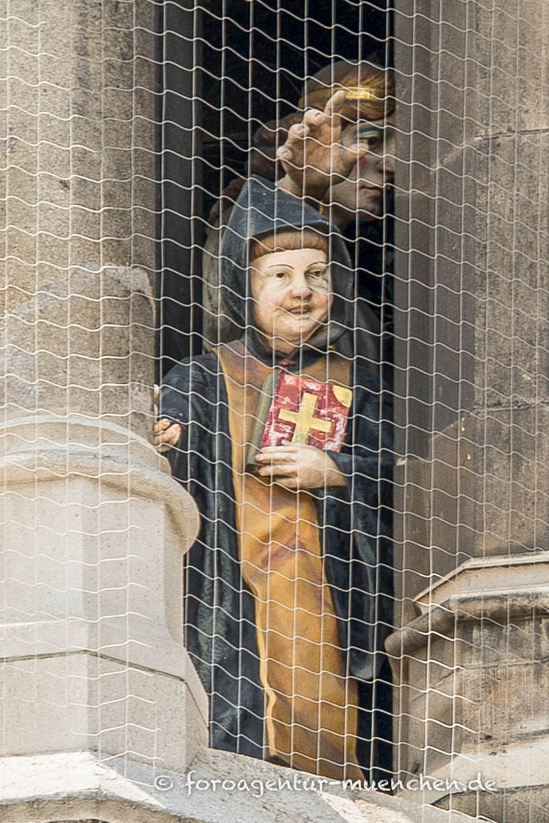Münchner Kindl mit Schutzengel 