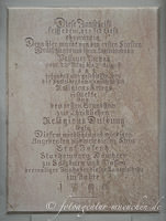 Gerhard Willhalm - Gedenktafel - Passauer Vertrag von 1552