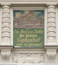 Gerhard Willhalm - Fresko für ehemaliges Gighanbad