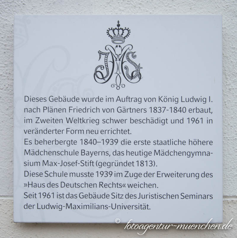 Mädchengymnasium Max-Joseph-Stift Ludwig-Maximilians-Universität