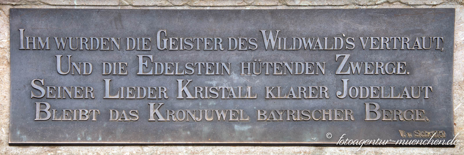 Gedenktafel für Franz von Kobell