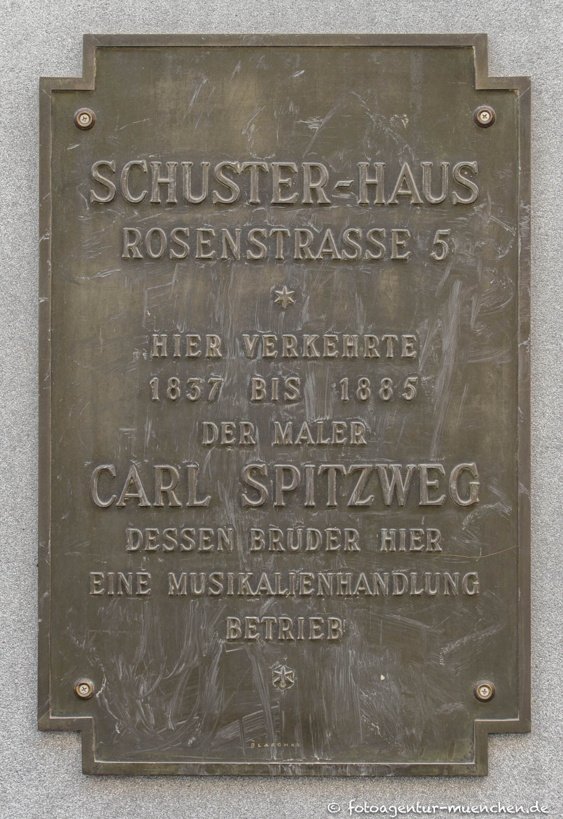 Gedenktafel Schusterhaus