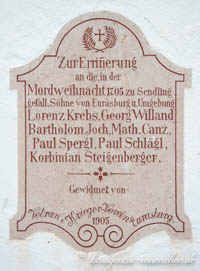 Eurasburg - Kriegerdenkmal - Sendlinger Mordweihnacht