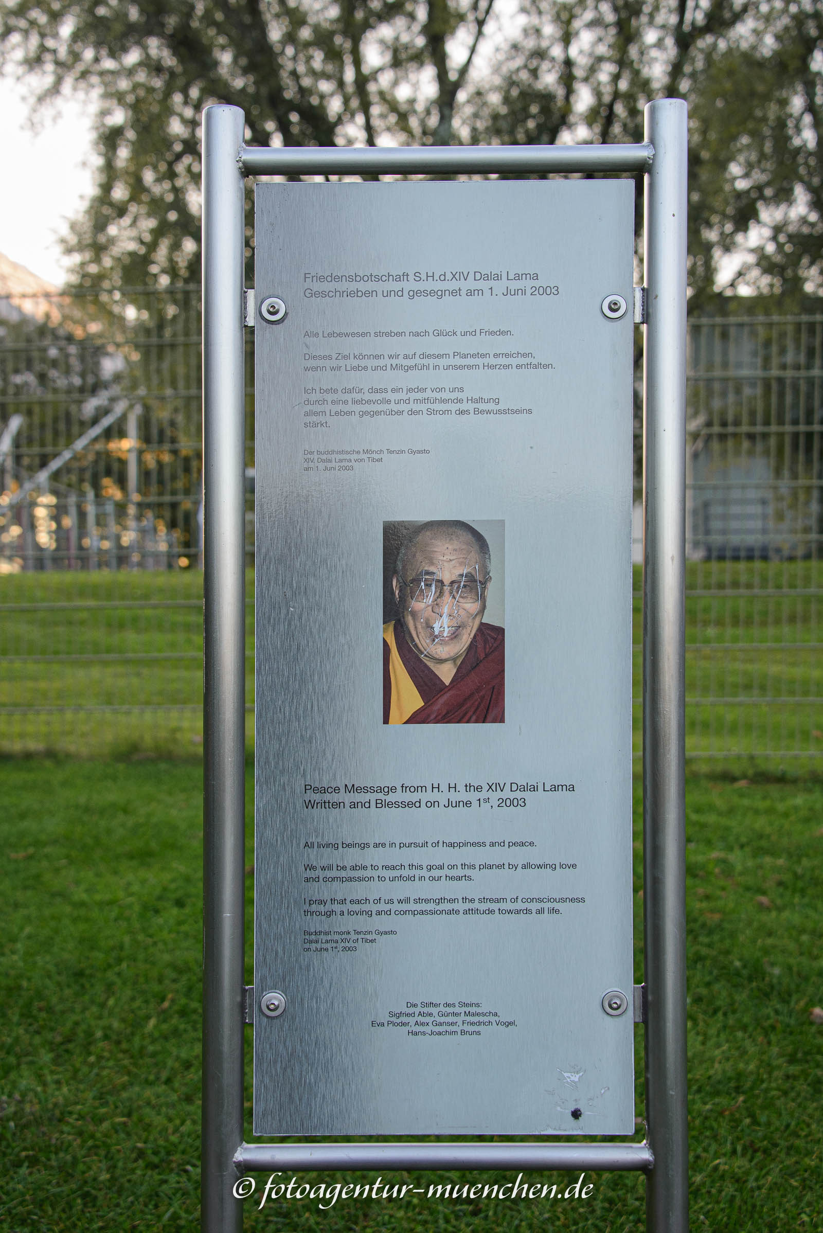 Dalai Lama - Friedensbotschaft