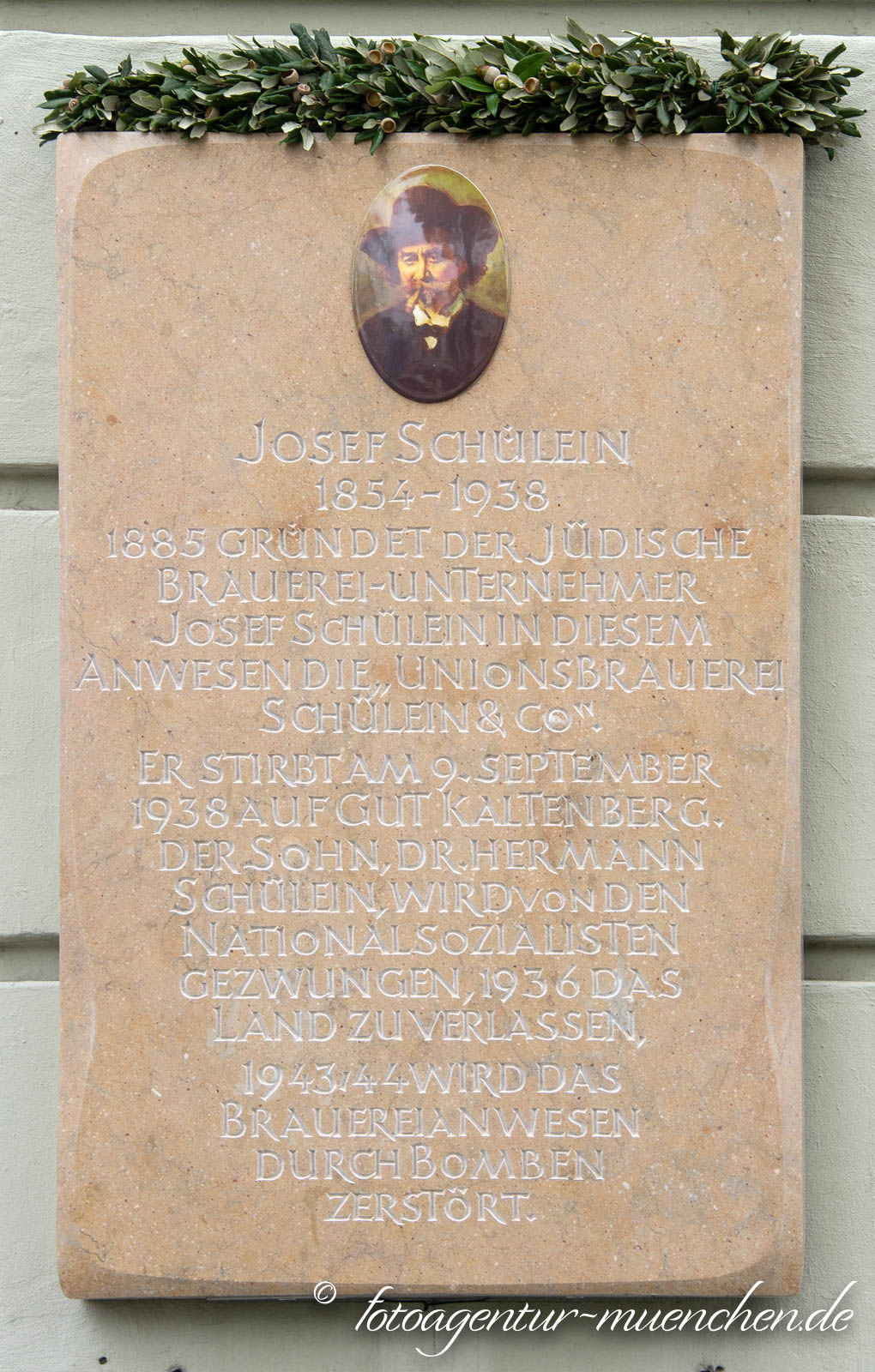 Gedenktafel - Josef Schülein