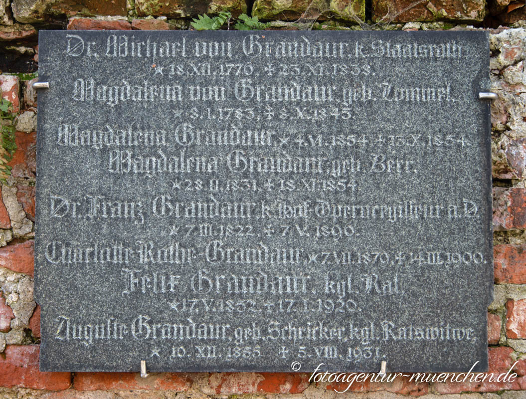Grab - Bernhard Michael von Grandauer