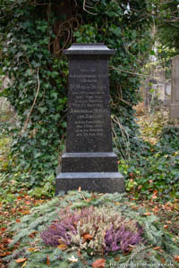 Grabstätte - Max von Seydel