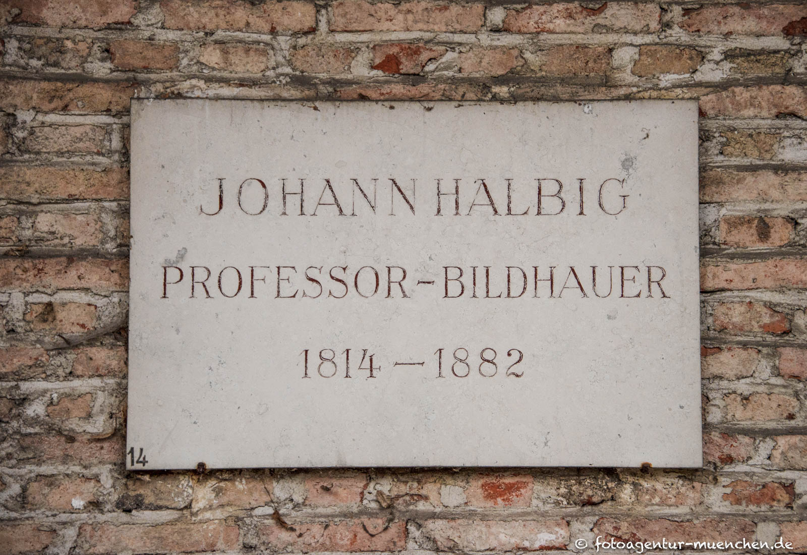 Grab - Johann Halbig