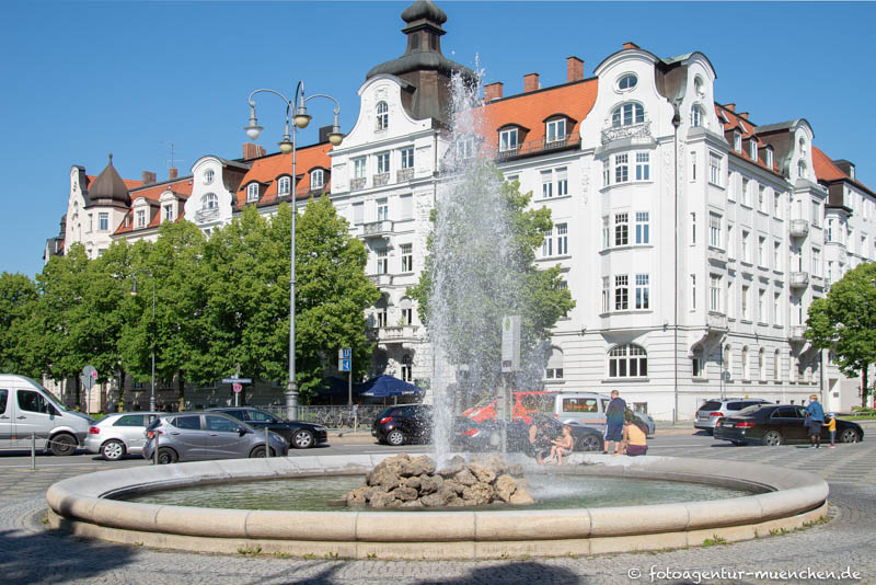 Springbrunnen - Prinzregentenplatz Springbrunnen