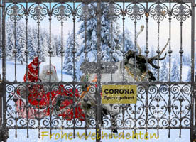  - Weihnachtskarte - Corona