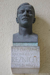 Gerhard Willhalm - Büste - Ferdinand Freiherr von Reznicek