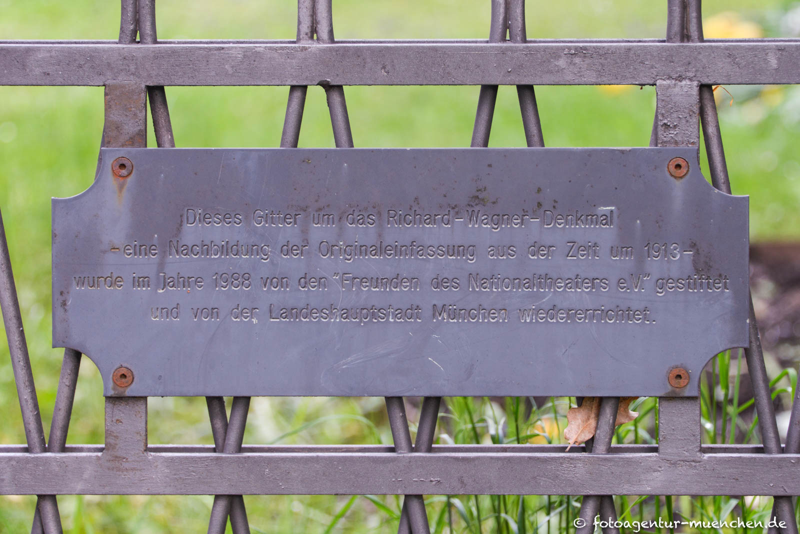 Gedenktafel - Richard-Wagner-Denkmal