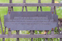  - Gedenktafel für die Stifter der Gittereinfassung des Richard-Wagner-Denkmals