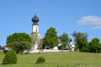  - Blick auf Pfarrkirche St. Johann Baptist in Schönstett