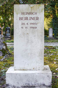 Grabstätte - Heinrich Hugo Berliner