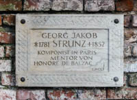 Grabstätte - Georg Jakob Strunz