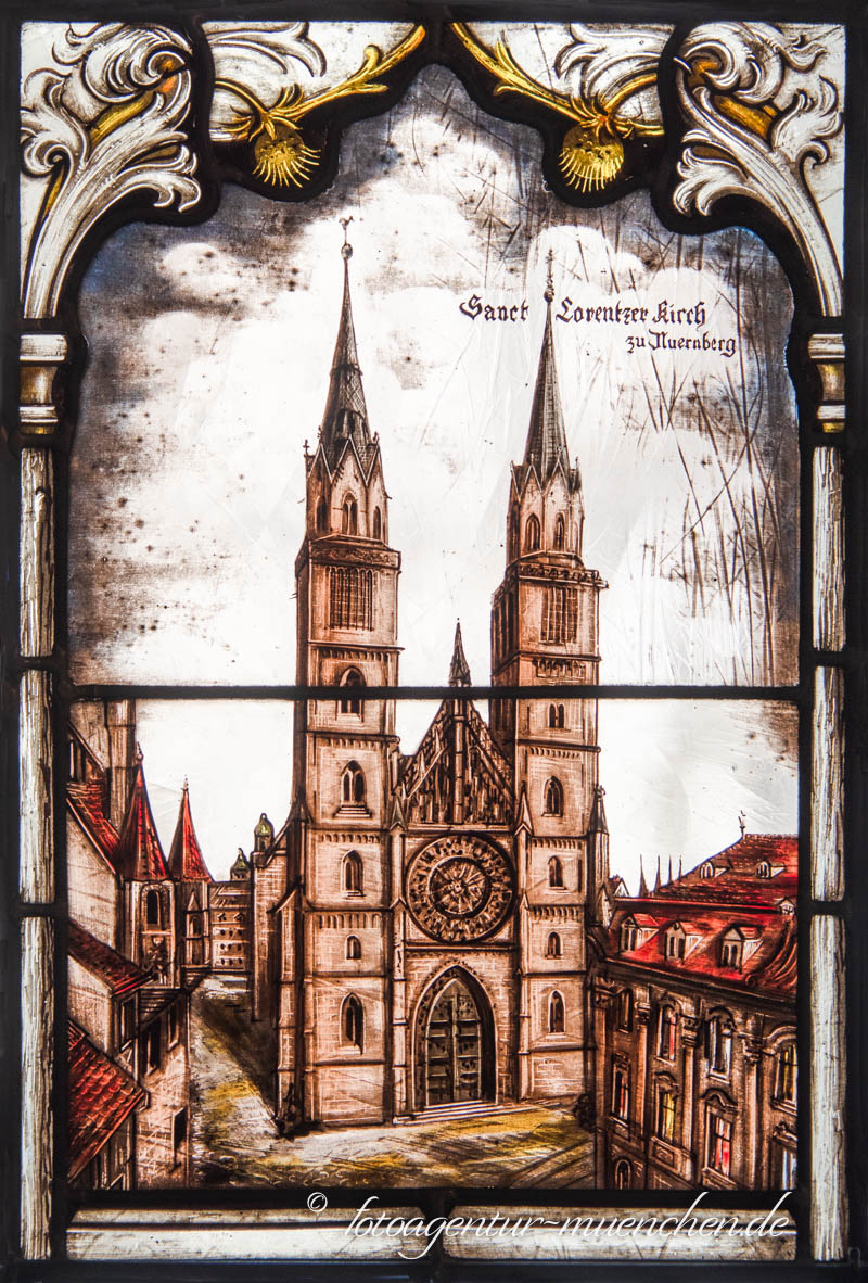 Glasfenster - St. Lorenzkirche zu Nürberg