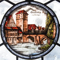  - Glasfenster - Henkersteg zu Nürnberg